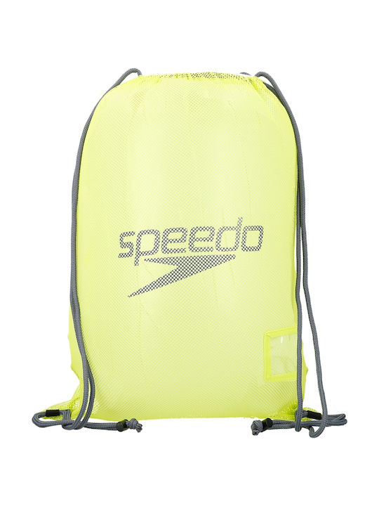 Speedo Equipment Mesh Swimming pool Backpack Yellow