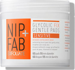Nip+Fab Glycolic Fix Gentle Pads Sensitive 60τμχ