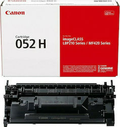 Canon 052H Toner Laser Εκτυπωτή Μαύρο High Capacity 9200 Σελίδων (2200C002)