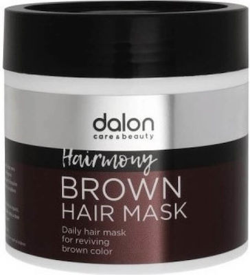 Dalon Hairmony Brown Hair Mask Hair Mask Color Protection 500ml