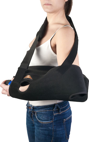 Medical Brace MB.330 Adjustable Shoulder Abduction Immobilization Splint Black
