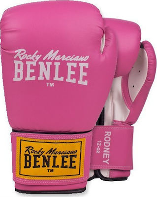 Benlee Rodney 194007 Boxhandschuhe aus Kunstleder Rosa