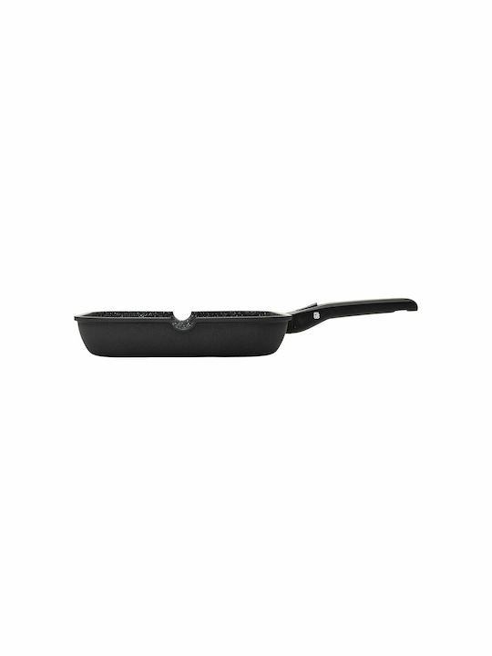 Estia Cooktech Grătar din Aluminiu Turnat cu Acoperire din Piatră 28cm