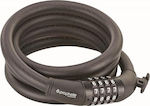 Prophete Bicycle Cable Lock with Combination Black