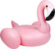 Saltea umflabilă Ride On pentru piscină Flamingo cu mânere Roz 140cm