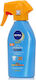 Nivea Protect & Bronze Waterproof Sunscreen Lotion for the Body SPF30 in Spray 300ml