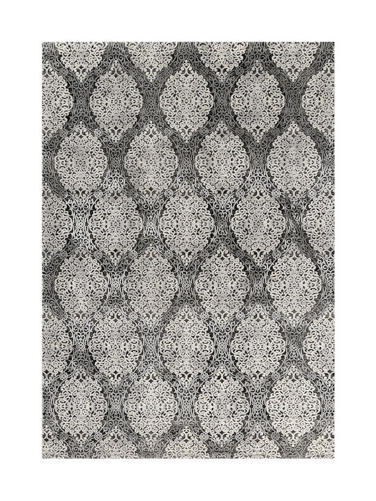 Tzikas Carpets Elite 16967-995 Χαλί Ορθογώνιο 995 Μαύρο / Ασημί