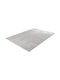 Tapicap Smooth Rug Rectangular Silver