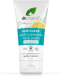 Dr.Organic Skin Clear Organic Tea Tree Deep Gel Καθαρισμού Προσώπου 125ml Dr.Organic Skin Clear Organic Tea Tree Deep Gel Καθαρισμού Προσώπου 125ml
