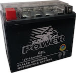 Power Batteries Μπαταρία Μοτοσυκλέτας Gel YT12B-4 με Χωρητικότητα 10Ah και 102Wh