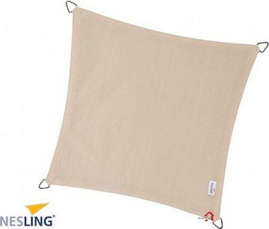 Nesling Platz Sonnensegel Ecru 4x4m 285gr/m²