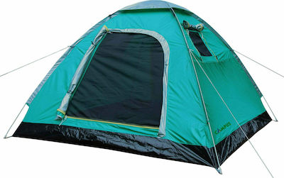 Campus Easy Pop 3 De vară Cort Camping Igloo Verde pentru 3 Persoane 200x180x120cm