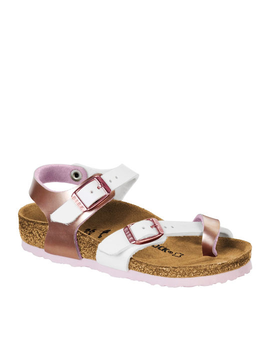 Birkenstock Kids' Sandals Taormina Anatomic Beige