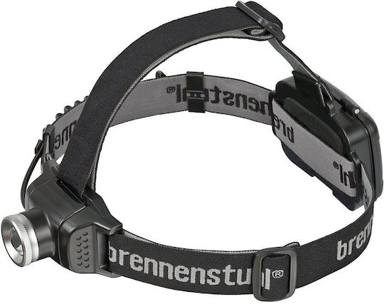 Brennenstuhl Stirnlampe LED IP44 mit maximaler Helligkeit 200lm LuxPremium Schwarz