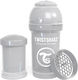 Twistshake Set aus Plastikflaschen Pastel Gegen Koliken mit Silikonsauger für 0+, 0+ m, Monate Grey 180ml 2Stück