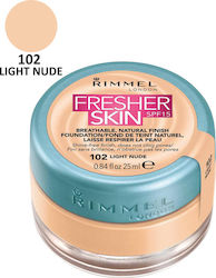 Rimmel Fresher Skin Skin Foundation SPF15 102 L...