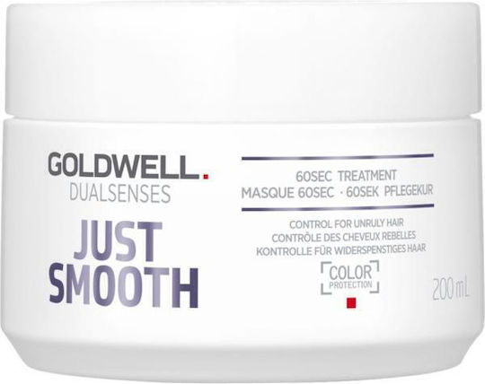 Goldwell Dualsenses Just Smooth Μάσκα Μαλλιών για Διατήρηση Χρώματος 200ml