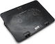 Sbox CP-101 Cooling Pad για Laptop έως 15.6" με 2 Ανεμιστήρες και Φωτισμό