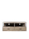 TV Stand Chaan Oak Length 121cm Width 39.5cm Height 44cm