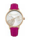 Daisy Dixon Hollie Watch with Pink Leather Strap