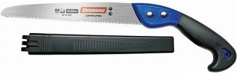 Benman Thick Triple Tooth & Case Pruning Hand Saw 25cm