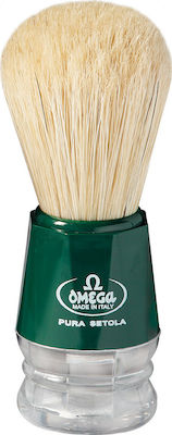 Omega 10018 Shaving Brush with Boar Hair Bristles 23mm Green