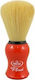 Omega S10065 S-Brush Rasierzubehör Pinsel Rot mit Synthetischer Borsten