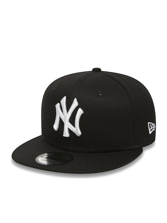 New Era York Yankees 9Fifty Ανδρικό Jockey με Ίσιο Γείσο Μαύρο