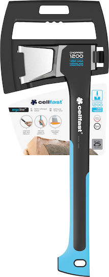 Cellfast C1200 Splitting Axe Length 45cm and Weight 1.2kg with Plastic Handle