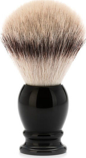 Muhle 35 K 256 Classic Silvertip Fibre Perie De Bărbierit Neagră Cu Păr Sintetic