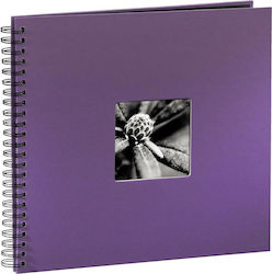 HAMA Album Fine Art 50 Pages Suitable for Photos 10x15cm Lila 36x32cm