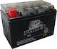 Power Batteries Gel GEL Baterie Motocicleta YTX7A-BS cu Capacitatea 7Ah
