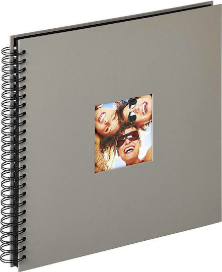 Walther Album Fun Wire-o 50 Pages Gray 30x30cm