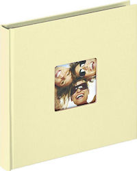 Walther Photo Album with 30 Pages Creme Fun 18x18cm