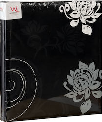 Walther Album Grindy for 200 Photos Photos of Size 10x15cm Black 10x15.5cm