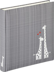 Walther Παιδικό Άλμπουμ Little Baby Book 50 Φύλλων Γκρι με Ριζόχαρτο