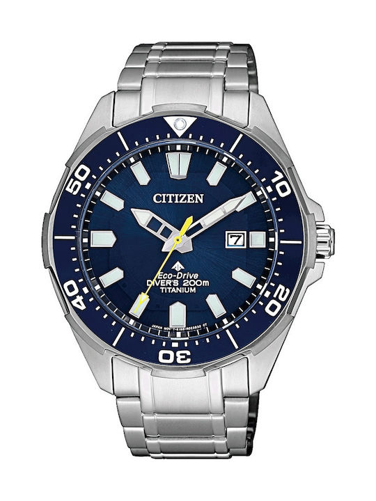 Citizen Promaster Sea Ρολόι Eco - Drive με Μεταλλικό Μπρασελέ Citizen Promaster Sea Ρολόι Eco - Drive με Μεταλλικό Μπρασελέ