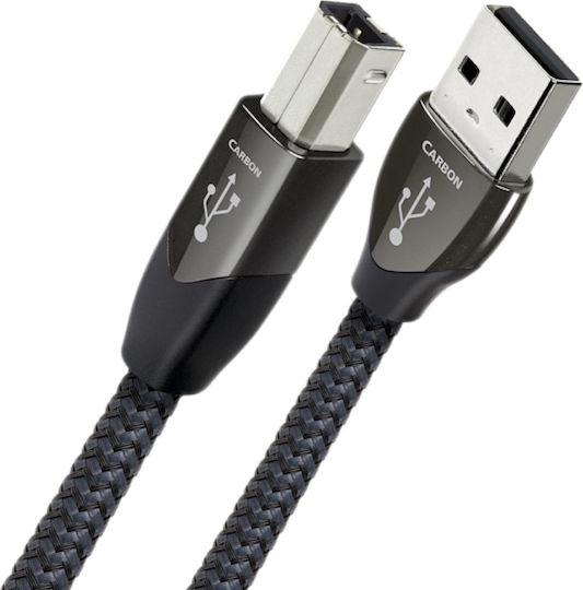 Audioquest USB 2.0 Kabel USB-A-Stecker - USB-B-Stecker Schwarz 1.5m