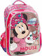 Gim Minnie Gem School Bag Backpack Elementary, Elementary in Pink color