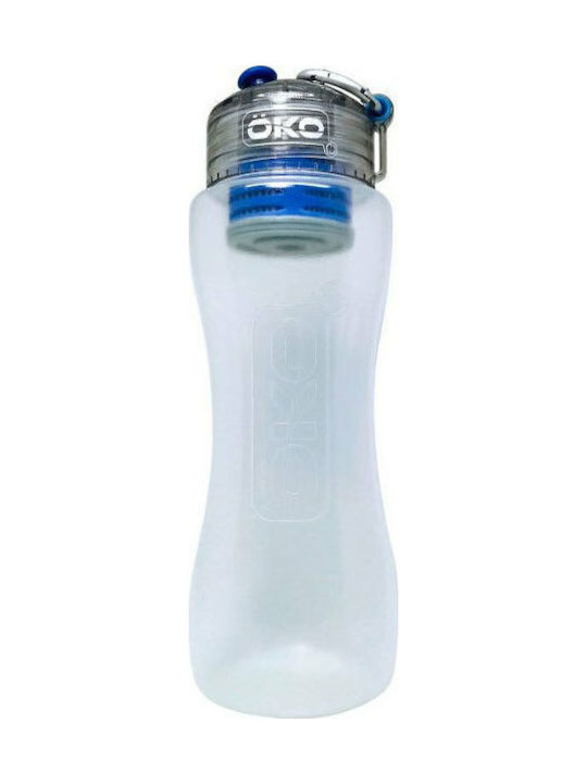 Oko Original Level 2 Wasserflasche Kunststoff mit Filter 1000ml Transparent Oko Original Level 2 Wasserflasche Kunststoff mit Filter 1000ml Transparent