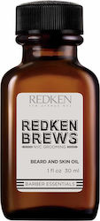 Redken Λάδι Περιποίησης για Γένια Brews & Skin 30ml