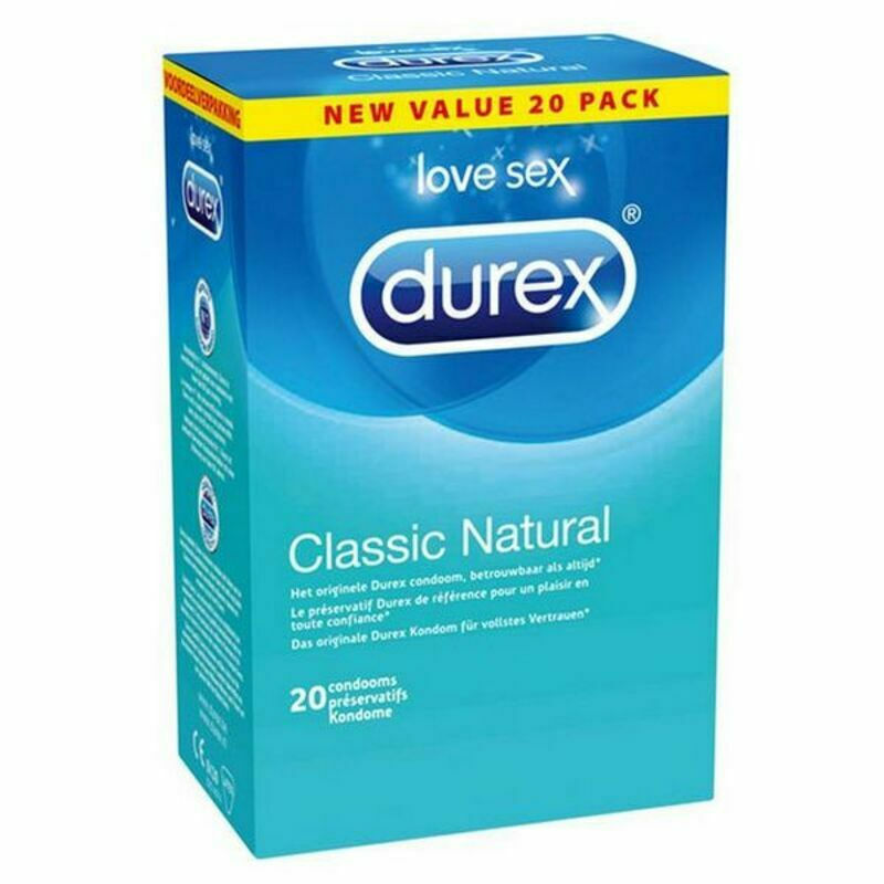 Durex Προφυλακτικά Classic Natural 20τμχ | Skroutz.gr
