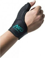 Sanaflex Medline A128 Wrist Splint with Thumb Black