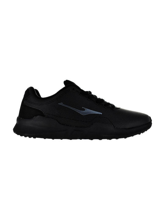 Jogging Ανδρικά Αθλητικά Παπούτσια Running Μαύρα
