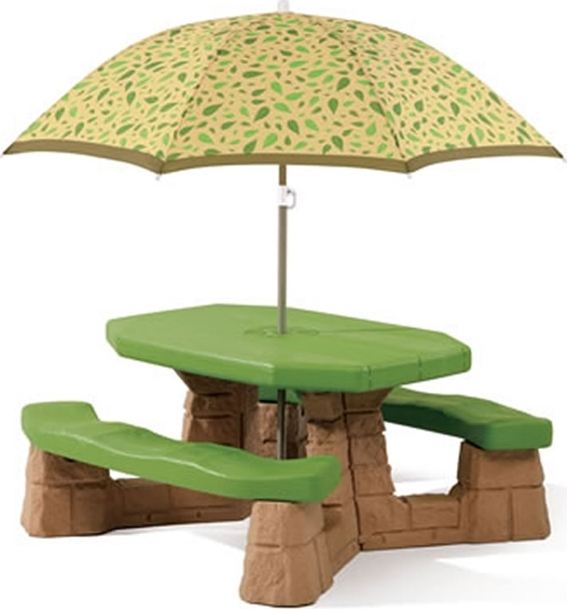 Step2 Picnic Table With Umbrella 787700 Skroutz.gr