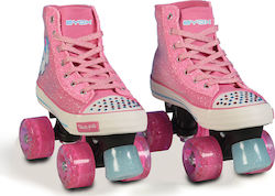 Byox Alicorn Kids Adjustable Quad Rollers Pink