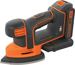 Black & Decker Delta-Schleifer 1x1.5Ah mit Absaugsystem