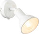 Globo Lighting Caldera Single Spot with Socket E14 in White Color