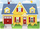 Ξύλινο Παιδικό Puzzle Σφηνώματα Around the House Sound 8pcs Melissa & Doug