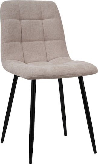 Loris Scaune Sala de mese Bej 1buc 46x54.5x89buc